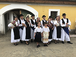 csoportkép Skanzen